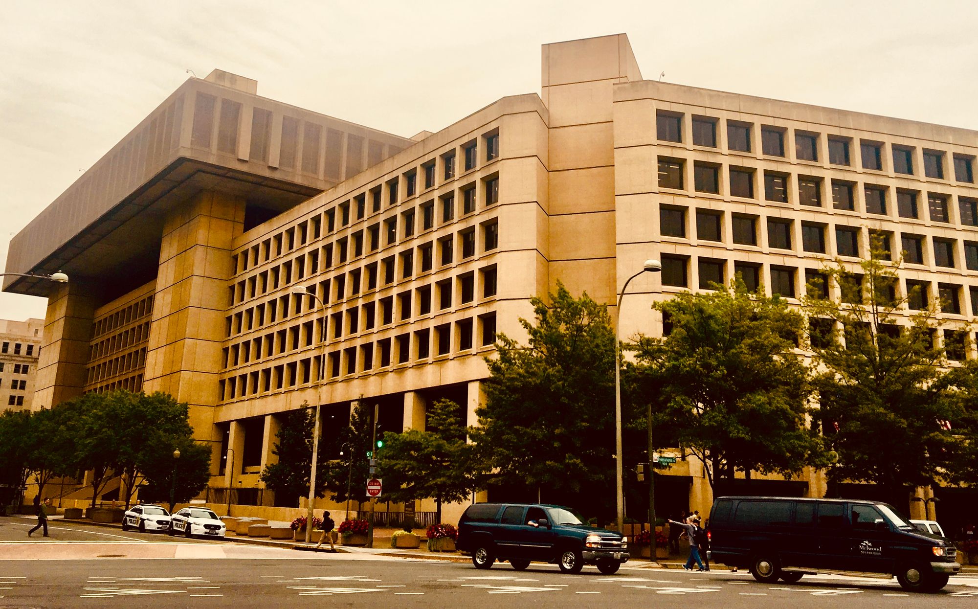 FBI headquarters at the J. Edgar Hoover Building in Washington