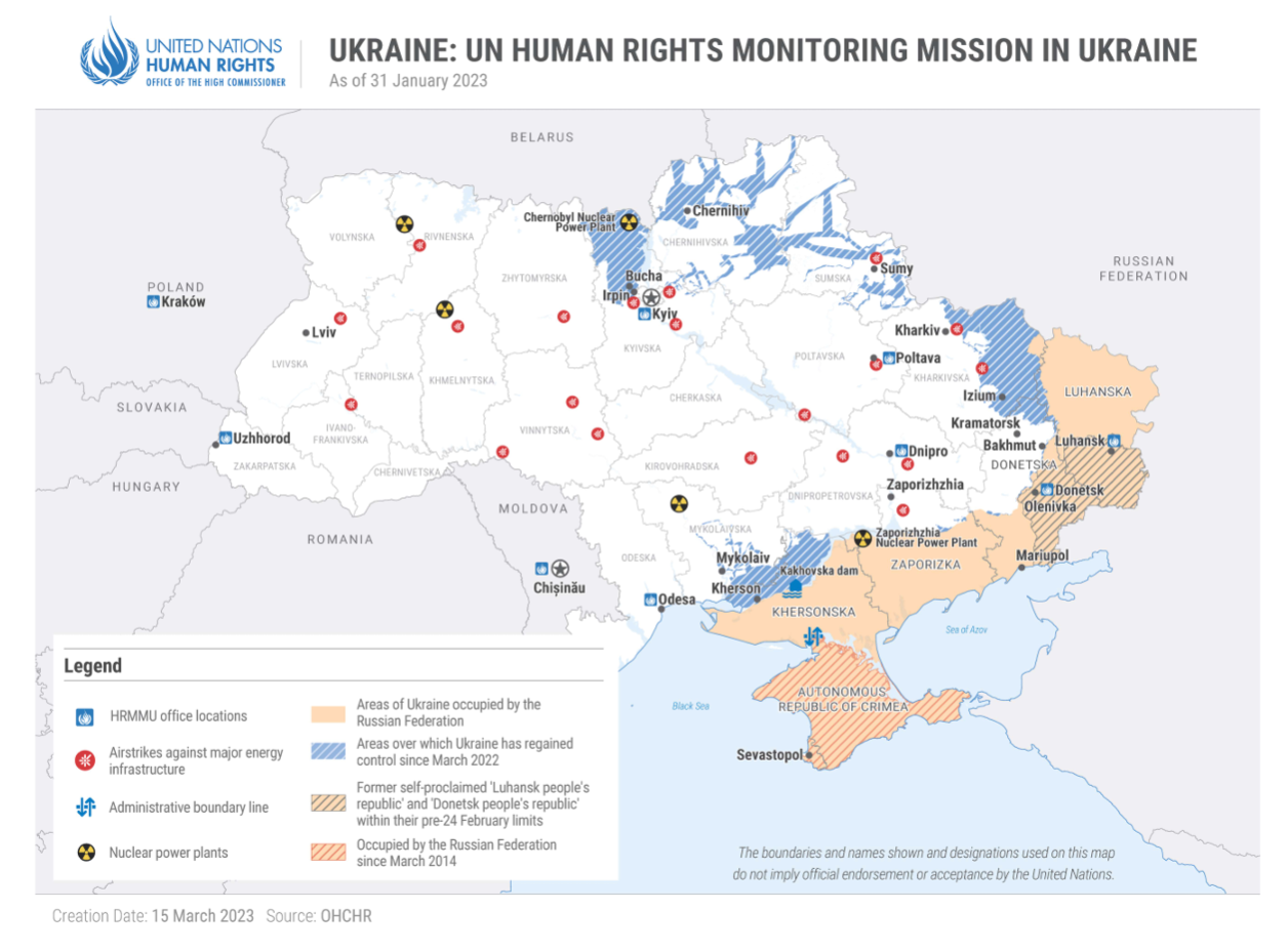 UN human rights monitoring in Ukraine