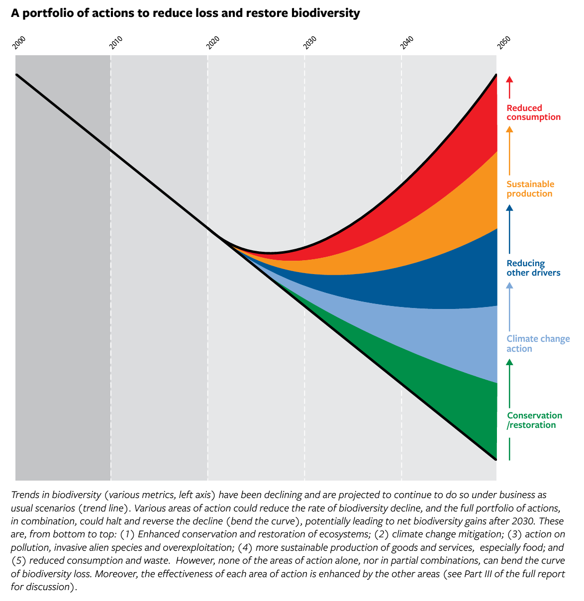 From the Convention on Biological Diversity's 2020 Global Biodiversity Outlook