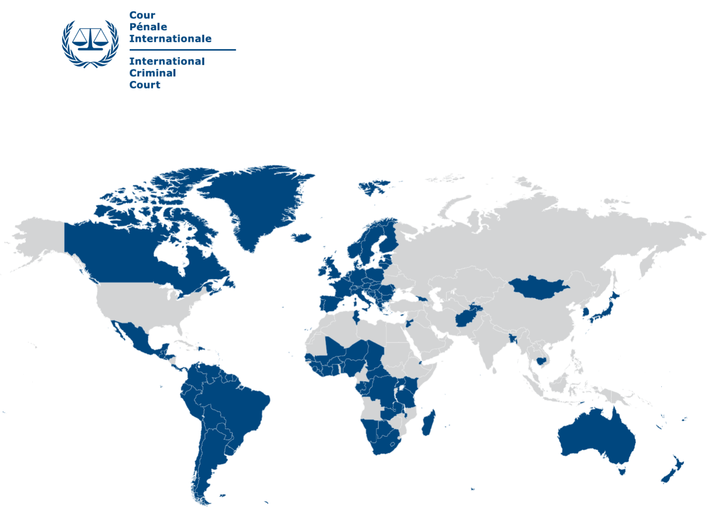 With 124 members, the ICC is the world's first permanent international criminal court.