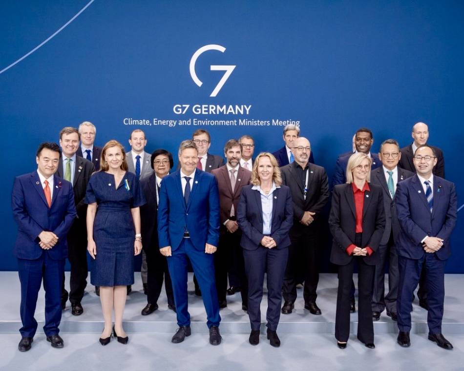 The Group of Seven's 2022 meeting of environment, climate and energy ministers in Berlin