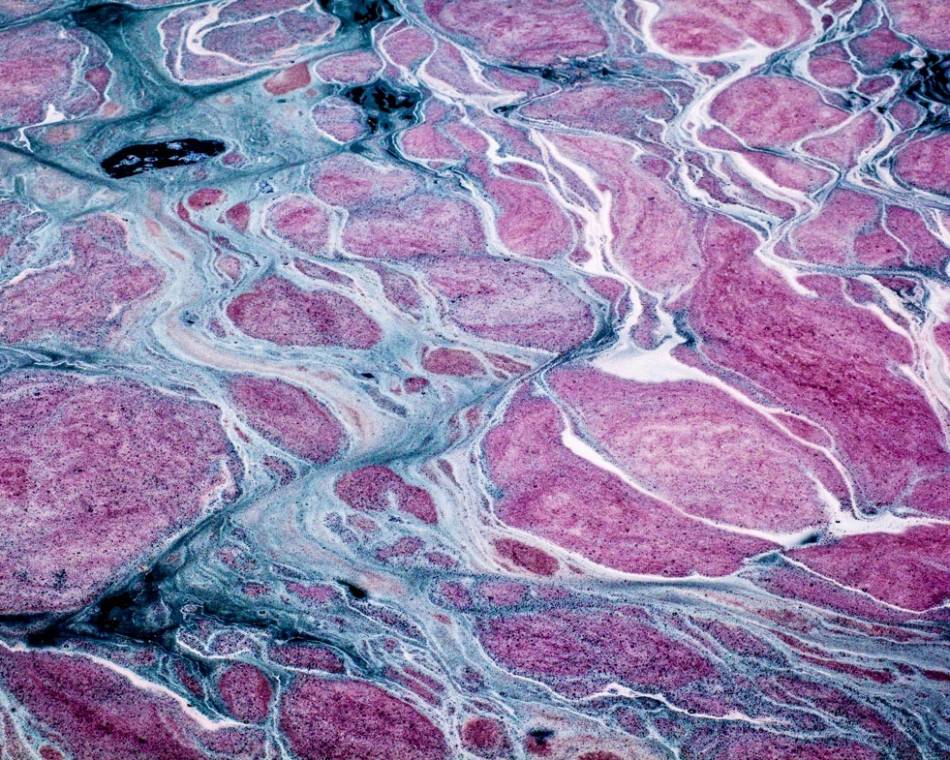 Industrial wastewater containing hazardous chemicals pollutes a tributary of Indonesia's Citarum River