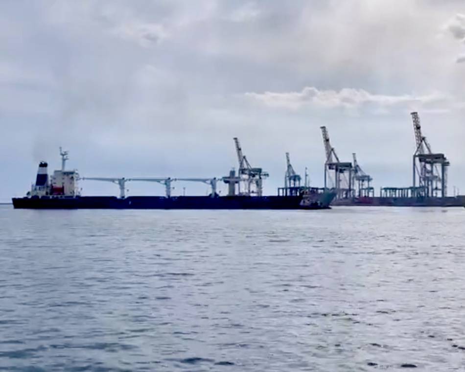 The first commercial ship to leave Ukraine's port of Odesa since late February under the Black Sea Grain Initiative