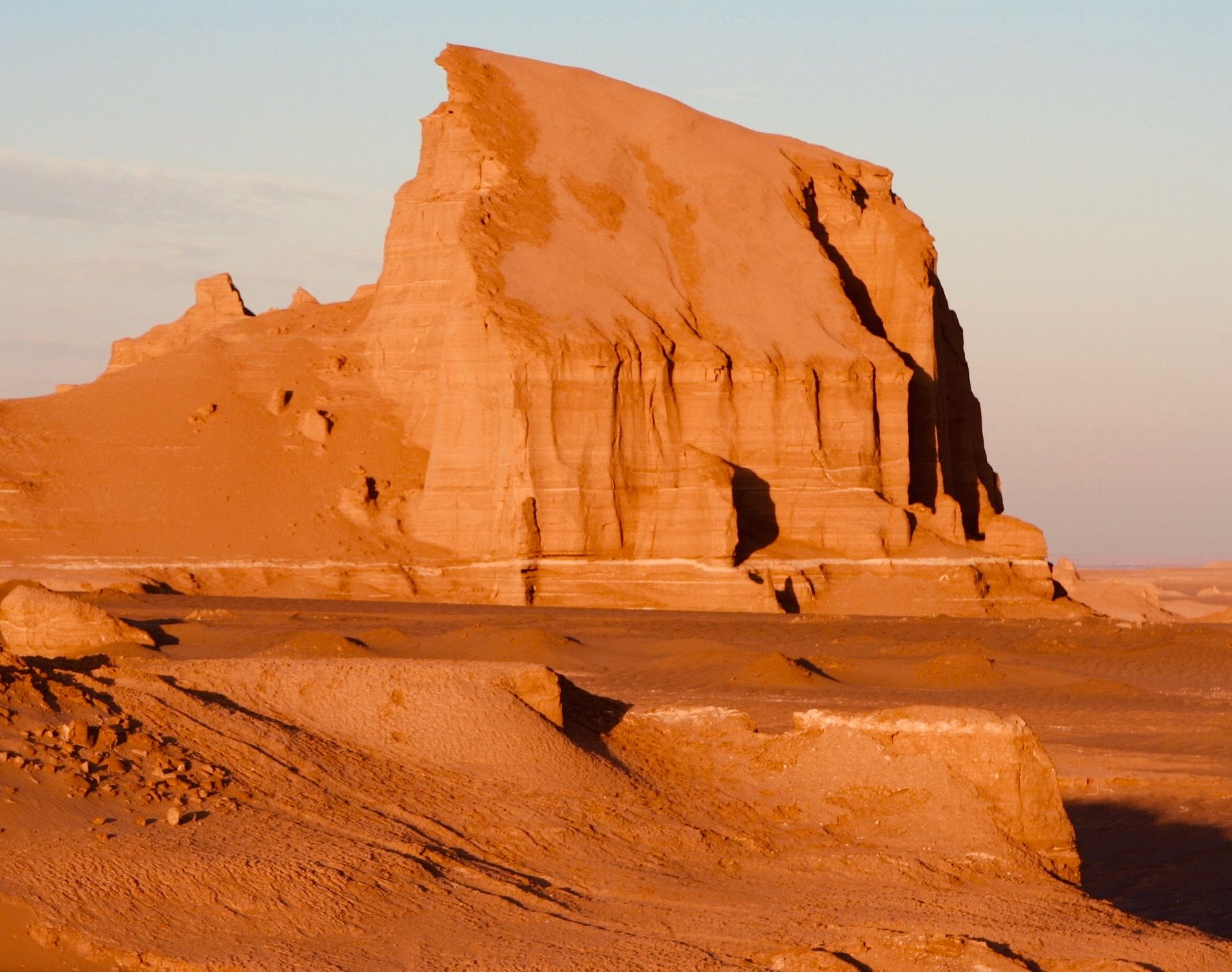 Southeast Iran's Lut Desert, or Dasht-e-Lut, is registered on UNESCO's World Heritage List