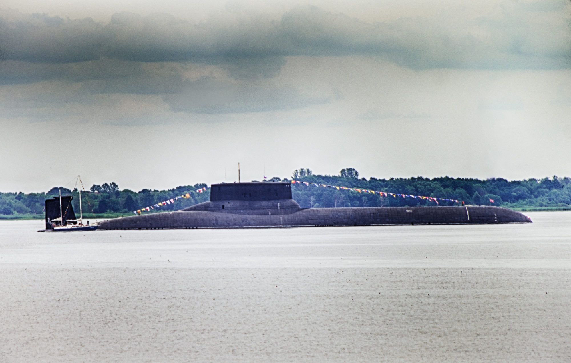 Russian Navy nuclear ballistic missile submarine Dmitriy Donskoi