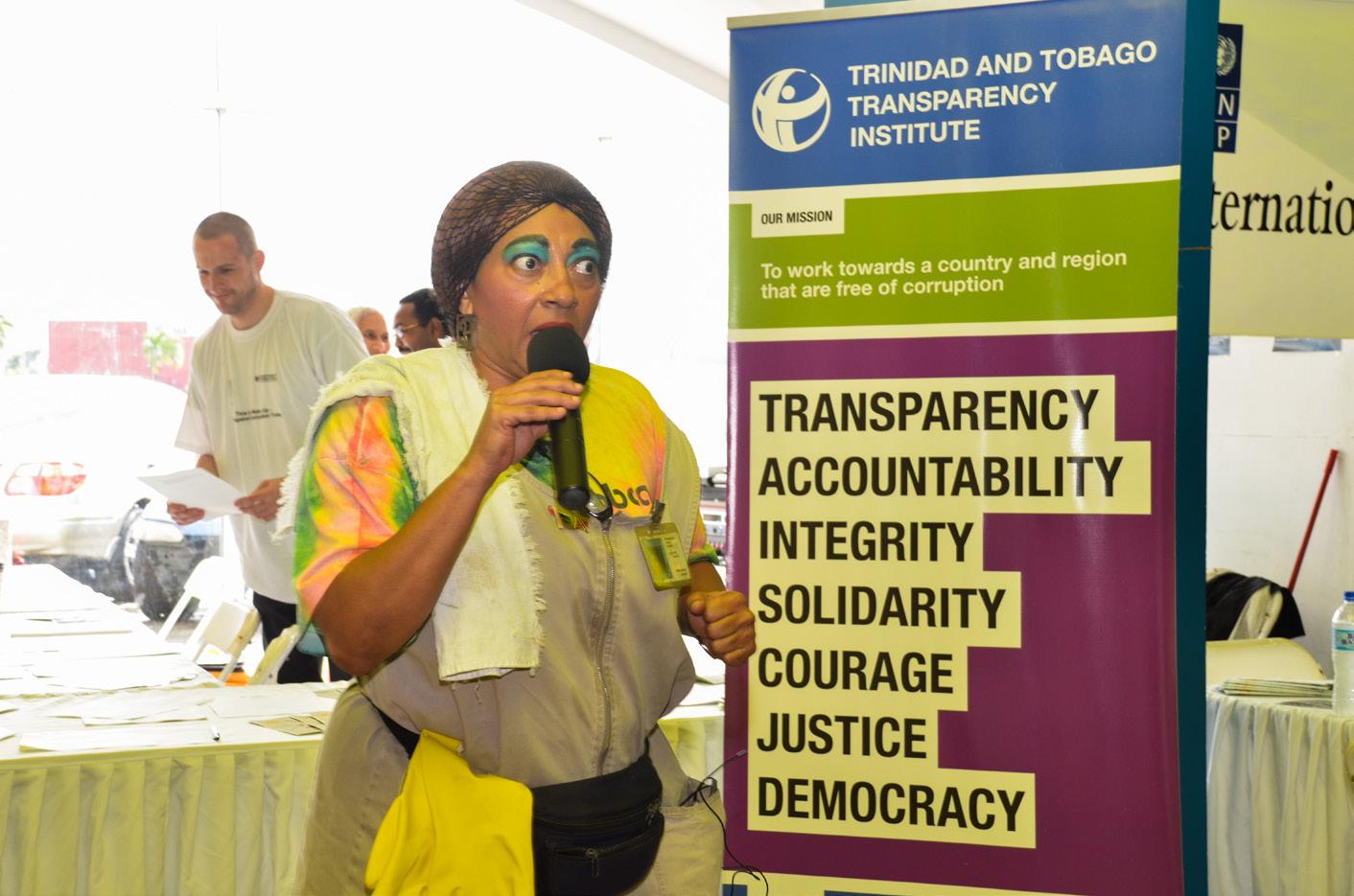 In Trinidad and Tobago, Anti-Corruption Day is celebrated with a local comedian