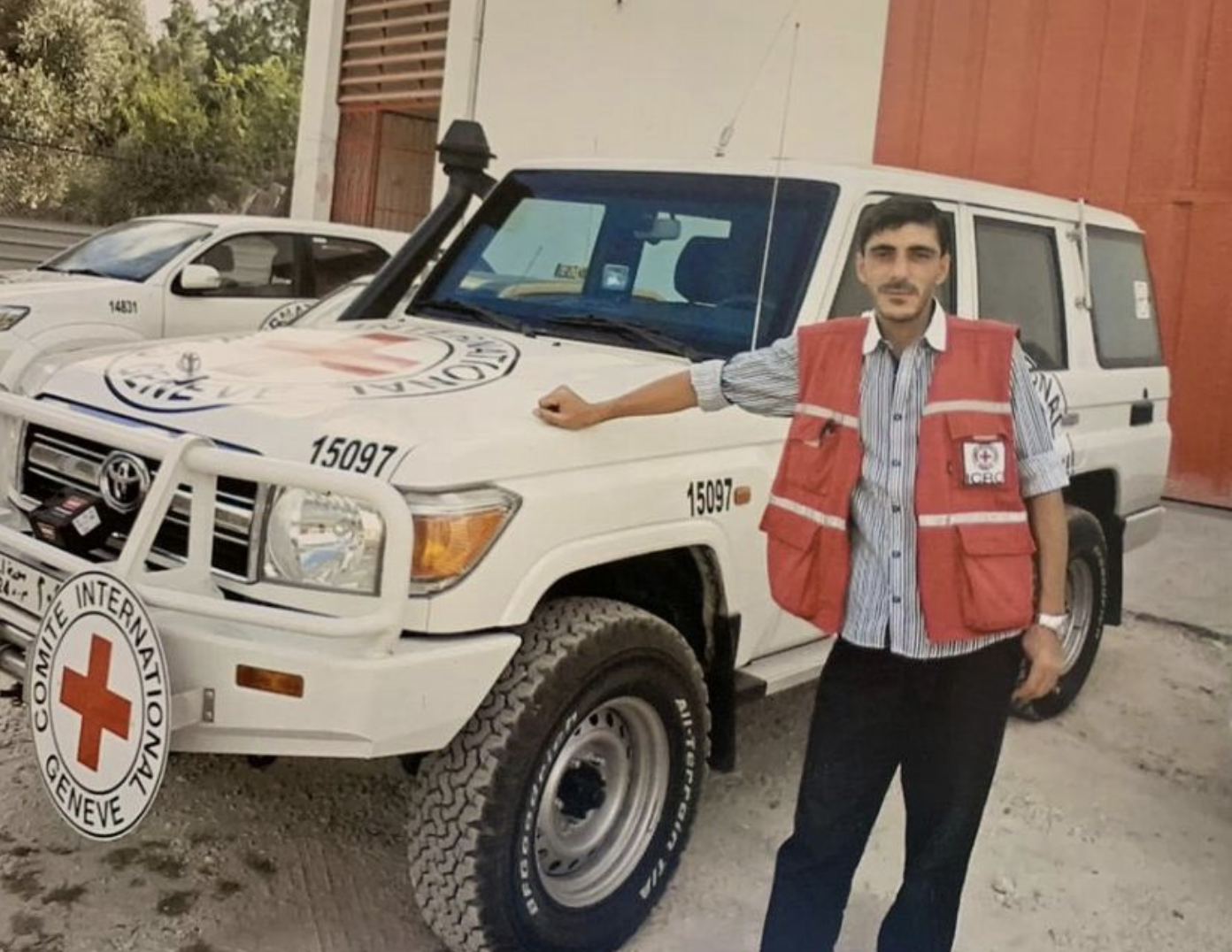  Red Cross driver Nabil Bakdounes of Syria