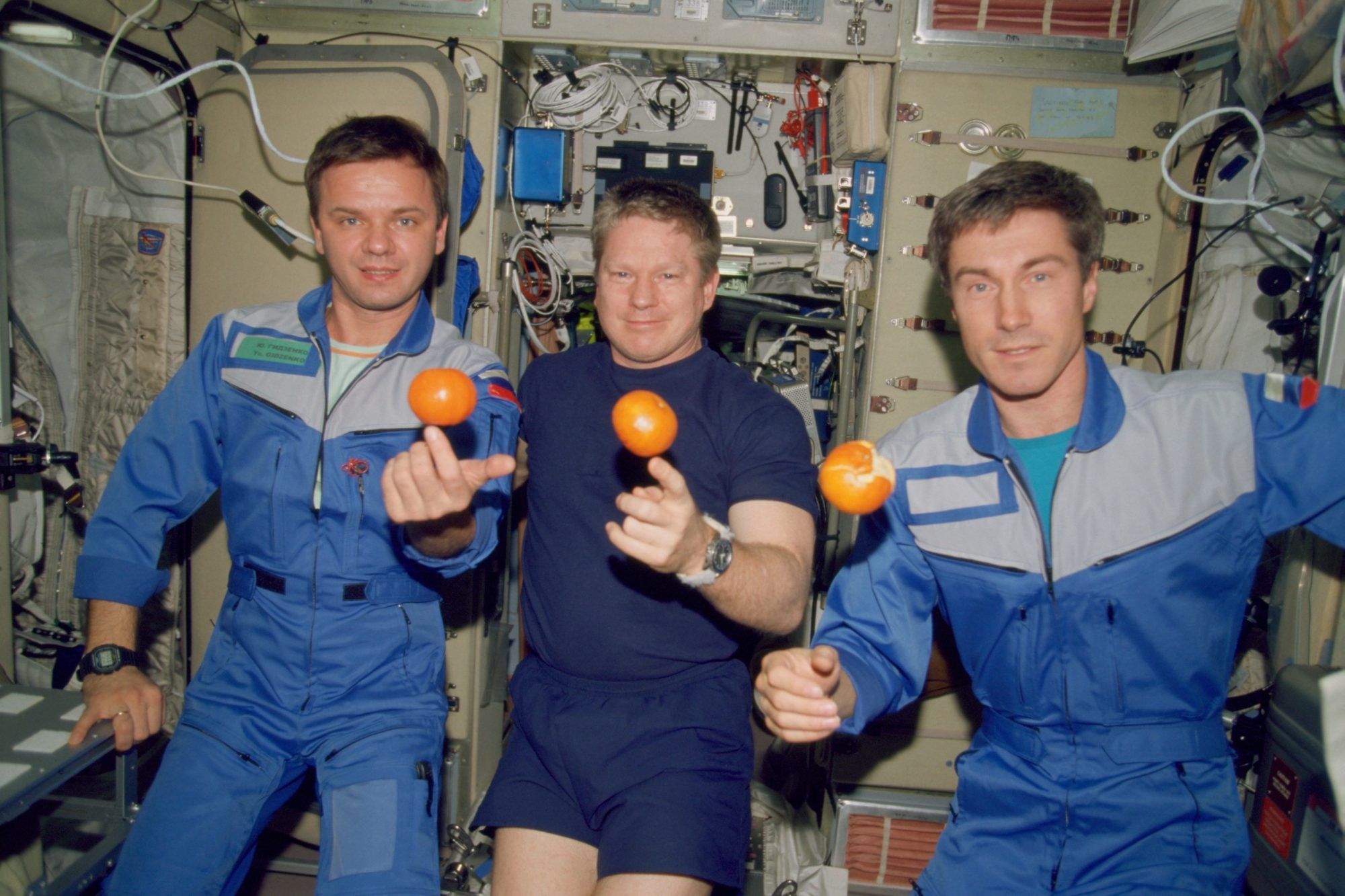 International Space Station's first resident crew